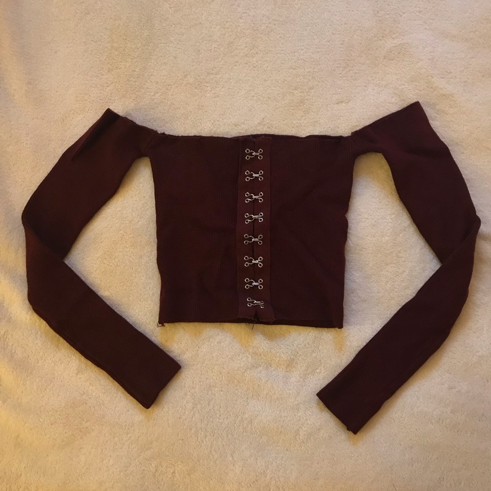 Forever 21 Latched Crop Top